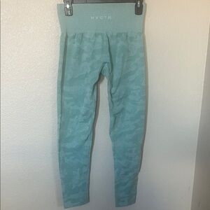 NVGTN Leggings - Teal Camo SZ M